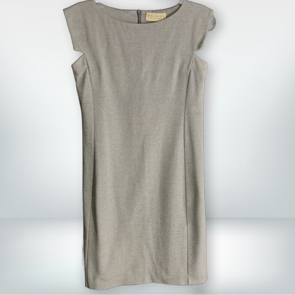 M. M. Lafleur The Sarah Pique Shift Business Casual Dress, size 2 - Picture 2 of 10